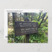 Massachusetts Appalachian Trail Postcard ポストカード (正面/裏面)