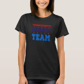 Massachusetts Drinking Team State Pride Beer Drin Tシャツ (正面)