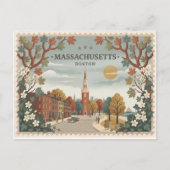 Massachusetts Heritage ポストカード (正面)