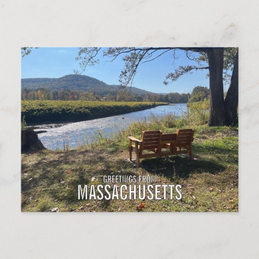 Massachusetts Postcard ポストカード (正面)
