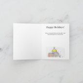 Massachusetts State House Holiday Card カード (内部)