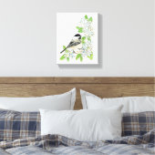 Massachusetts Stretted Canvas Print キャンバスプリント (インサイチュ (寝室))