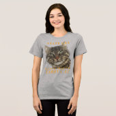 Massachusetts Territory Cat The 魅力的 Tabby Cat トライブレンドTシャツ (正面全面)