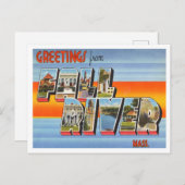 Massachusetts Travel秋川からの挨拶 ポストカード (正面/裏面)