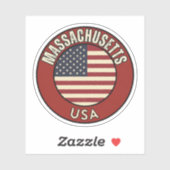 Massachusetts United States of America シール (シート)