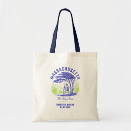 Massachusetts Wedding Welcome Bag, State Love トートバッグ
