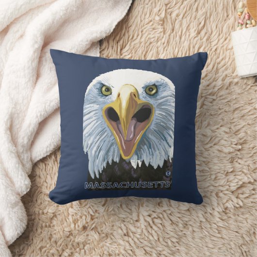 MassachusettsEagleの終わり クッション (ブランケット)