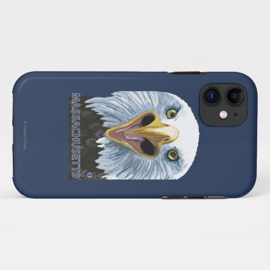 MassachusettsEagleの終わり Case-Mate iPhoneケース (裏面(横))