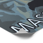 MassachusettsPuffinsシーン ポスター (角)