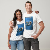 MassachusettsSeaのカワウソ場面 Tシャツ (ユニセックス)