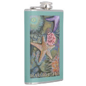 MassachusettsTidepool場面 フラスク (右)