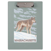 MassachusettsWolf場面 クリップボード (正面)
