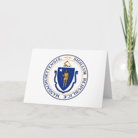 Massachusite Seal, Seal of Massachusetts カード (正面)