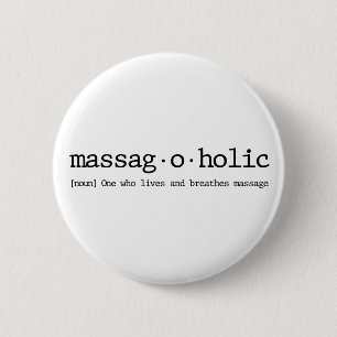 massag-a-holicの定義 缶バッジ