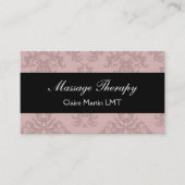 Massage モダン Business Card 名刺 (正面)