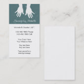 Massage Business Cardテンプレート 名刺 (正面/裏面)