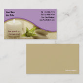 Massage Business Card_1 名刺 (正面/裏面)