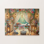 Massage Retreat Bloom & Balance Spa Garden View ジグソーパズル (横)