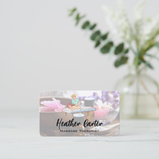 Massage Spa | Health  名刺 (スタンド正面)