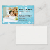 Massage Spa | Relaxation Service 名刺 (正面/裏面)