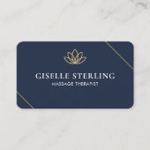 Massage Therapist Lotus Professional 名刺 (正面)