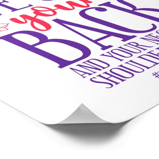 Massage Therapist Massage Therapy I'Ve Got Your ポスター (角)