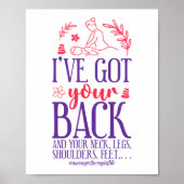 Massage Therapist Massage Therapy I'Ve Got Your ポスター (正面)