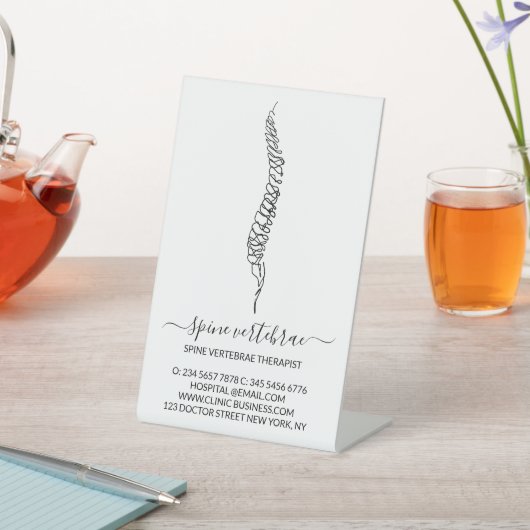 Massage Therapist Orthopedic doctor 台座サイン (インサイチュ)