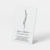 Massage Therapist Orthopedic doctor 台座サイン (正面)