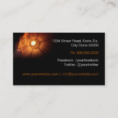 Massage Therapy Business card 名刺 (裏面)