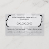 Massage Therapy / Spa / Health 名刺 (裏面)