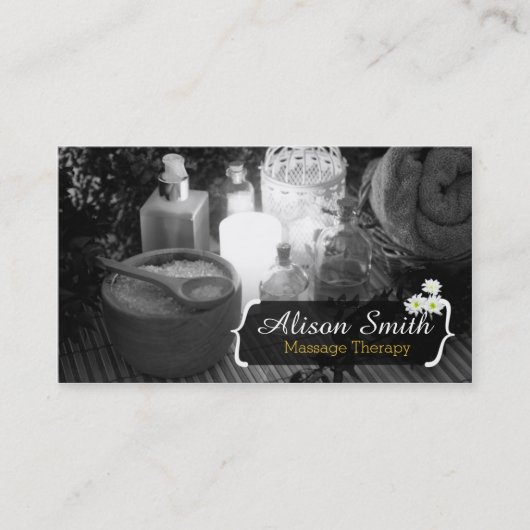 Massage Therapy / Spa / Health 名刺 (正面)