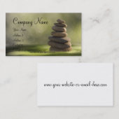 Massage,Zen,Spa,Wellness Visitenkarten 名刺 (正面/裏面)
