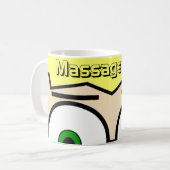 massagenerd.com コーヒーマグカップ (正面左)