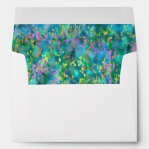 Masselleの青いモノグラムの一定の封筒