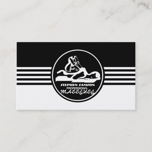 Masseuseの名刺 名刺 (正面)