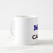 Masseyはカフェインによって動力を与えました コーヒーマグカップ (正面左)