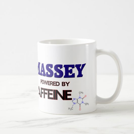 Masseyはカフェインによって動力を与えました コーヒーマグカップ (右)
