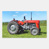 Massey Ferguson 35 tractor 長方形シール (正面)