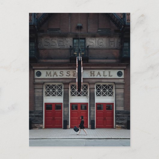 Massey Hall ポストカード (正面)