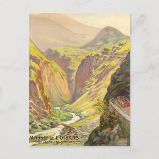 Massif De Oisans（フランス） ポストカード (正面)