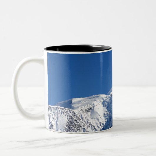 Massif du Mont-Blanc ツートーンマグカップ (左)