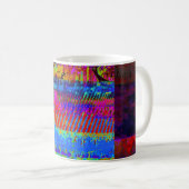 "Massive Capital V2" 抽象マグカップ コーヒーマグカップ (正面右)