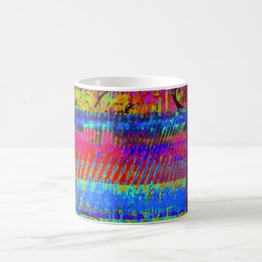 "Massive Capital V2" abstract coffee mug コーヒーマグカップ (中央)
