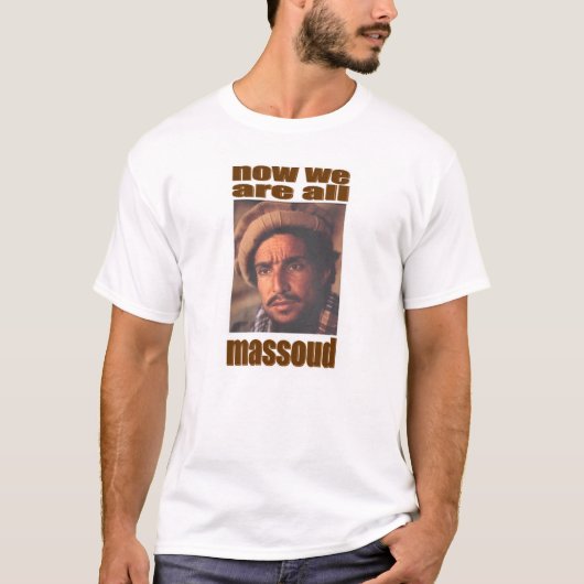 MassoudのTシャツ Tシャツ (正面)