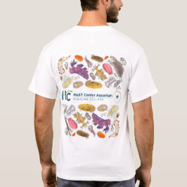 MaSTセンター水族館Nudibranchs （白） Tシャツ