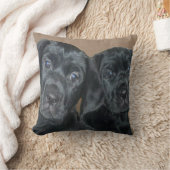 Mastadorの子犬の枕 クッション (ブランケット)