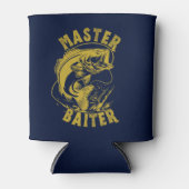 Master Baiter – Perfect Gift for Fishing Lovers  缶クーラー (正面)