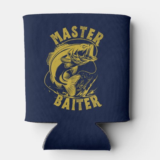 Master Baiter – Perfect Gift for Fishing Lovers  缶クーラー (裏面)