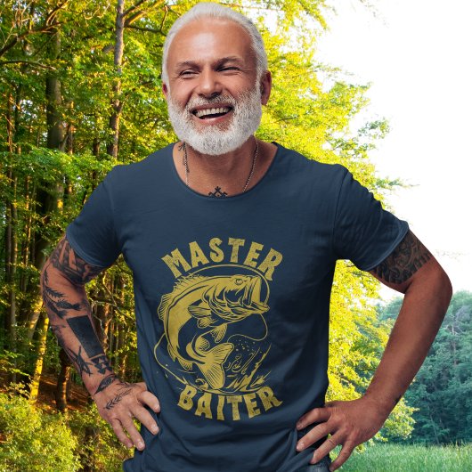 Master Baiter – Perfect Gift for Fishing Lovers  Tシャツ